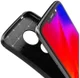 Motorola Moto G7 Play Siliconen Carbon Hoesje Zwart afbeelding 8