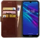 Rosso Element Huawei Y6s / Y6 (2019) Hoesje Book Cover Bruin afbeelding 1