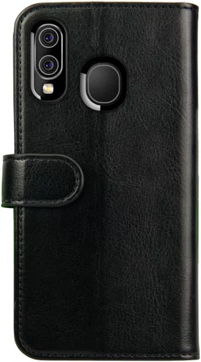 Rosso Element Samsung Galaxy A40 Hoesje Book Cover Zwart afbeelding 2