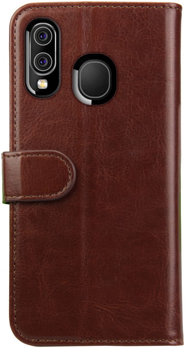 Rosso Element Samsung Galaxy A40 Hoesje Book Cover Bruin afbeelding 5