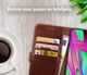 Rosso Element Samsung Galaxy A40 Hoesje Book Cover Bruin afbeelding 9