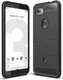 Google Pixel 3A Geborsteld TPU Hoesje Zwart afbeelding 1