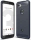 Google Pixel 3A Geborsteld TPU Hoesje Blauw afbeelding 1