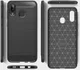 Samsung Galaxy A40 Geborsteld TPU Hoesje Blauw afbeelding 5