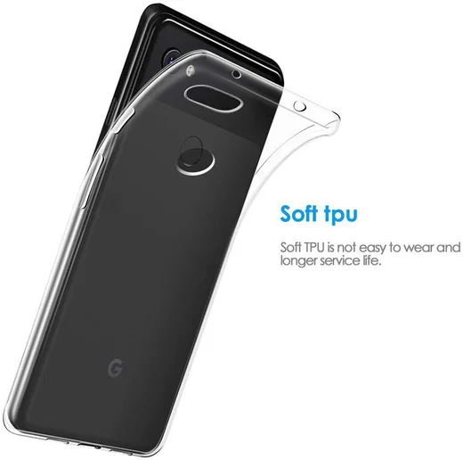 Google Pixel 3A XL Hoesje Dun TPU Transparant afbeelding 4