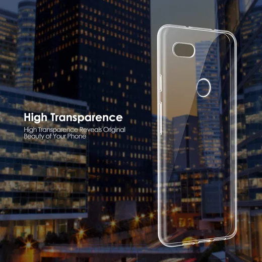 Google Pixel 3A XL Hoesje Dun TPU Transparant afbeelding 6