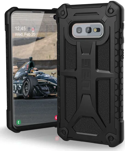 Urban Armor Gear Monarch Hoesje Samsung Galaxy S10E Black afbeelding 1