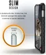 Urban Armor Gear Monarch Hoesje Samsung Galaxy S10E Carbon afbeelding 6