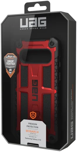 Urban Armor Gear Monarch Hoesje Samsung Galaxy S10 Crimson afbeelding 16