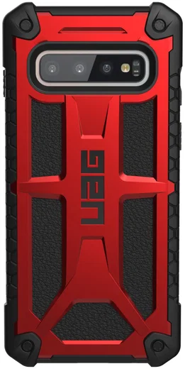Urban Armor Gear Monarch Hoesje Samsung Galaxy S10 Crimson afbeelding 2