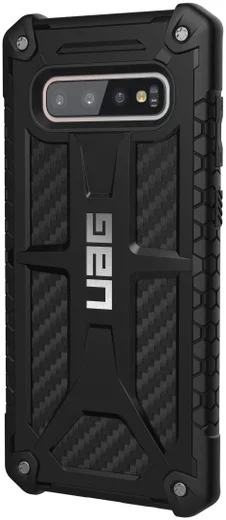 Urban Armor Gear Monarch Hoesje Samsung Galaxy S10 Plus Carbon afbeelding 8