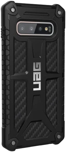 Urban Armor Gear Monarch Hoesje Samsung Galaxy S10 Plus Carbon afbeelding 9