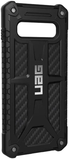 Urban Armor Gear Monarch Hoesje Samsung Galaxy S10 Plus Carbon afbeelding 14