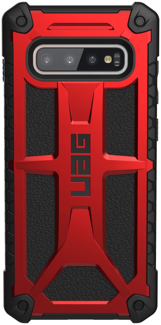 Urban Armor Gear Monarch Hoesje Samsung Galaxy S10 Plus Crimson afbeelding 1