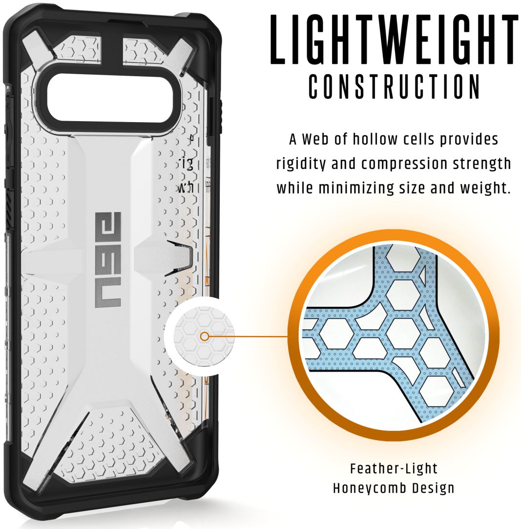 Urban Armor Gear Plasma Hoesje Samsung Galaxy S10 Plus Ice afbeelding 5