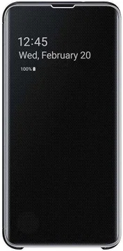 Samsung Galaxy S10E Clear View Cover Zwart