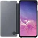 Samsung Galaxy S10E Clear View Cover Zwart afbeelding 3