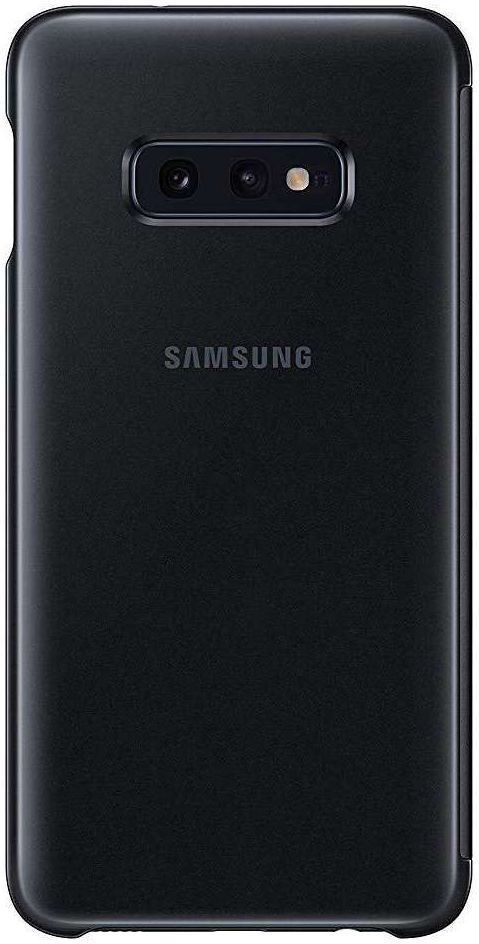 Samsung Galaxy S10E Clear View Cover Zwart afbeelding 4