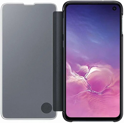 Samsung Galaxy S10E Clear View Cover Wit afbeelding 3