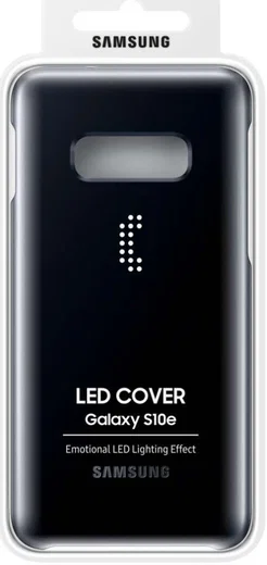 Samsung Galaxy S10E LED Cover Zwart afbeelding 5