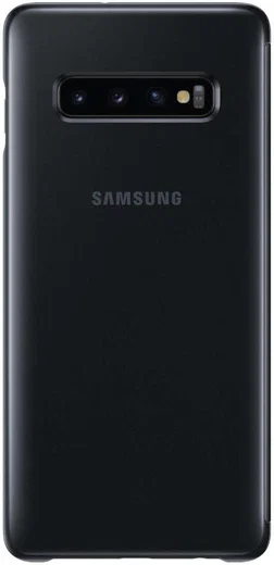 Samsung Galaxy S10 Plus Clear View Cover Zwart afbeelding 4