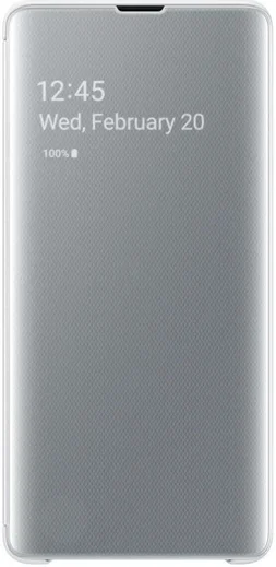 Samsung Galaxy S10 Plus Clear View Cover Wit afbeelding 1