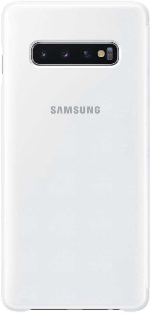 Samsung Galaxy S10 Plus Clear View Cover Wit afbeelding 4