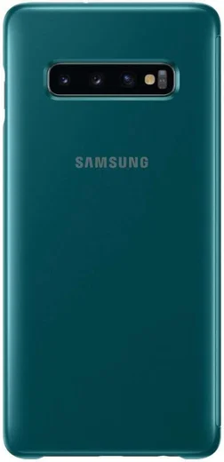 Samsung Galaxy S10 Plus Clear View Cover Groen afbeelding 4