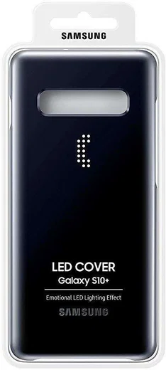 Samsung Galaxy S10 Plus LED Cover Zwart afbeelding 5