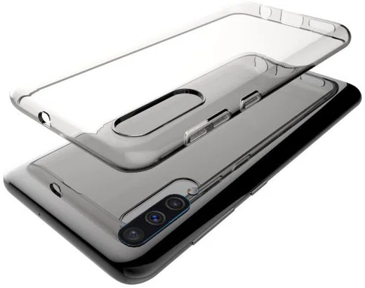 Samsung Galaxy A50 Hoesje Dun TPU Transparant afbeelding 5