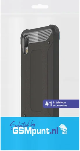 Huawei Y6s / Y6 (2019) Hoesje Hybride Zwart afbeelding 4