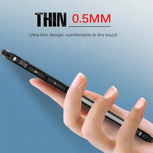 Samsung Galaxy A50 Hoesje Shock Proof Hybride Back Cover Zwart afbeelding 7