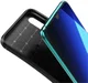 Samsung Galaxy A50 Hoesje Geborsteld Carbon Zwart afbeelding 2