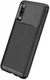Samsung Galaxy A50 Hoesje Geborsteld Carbon Zwart afbeelding 7