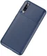 Samsung Galaxy A50 Hoesje Geborsteld Carbon Blauw afbeelding 2