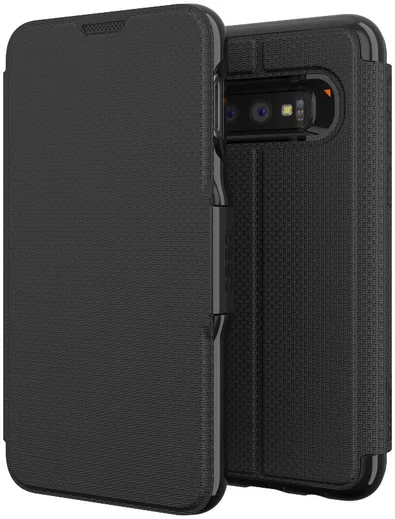 Gear4 D3O Oxford Book Case Hoesje Samsung Galaxy S10E Zwart afbeelding 1