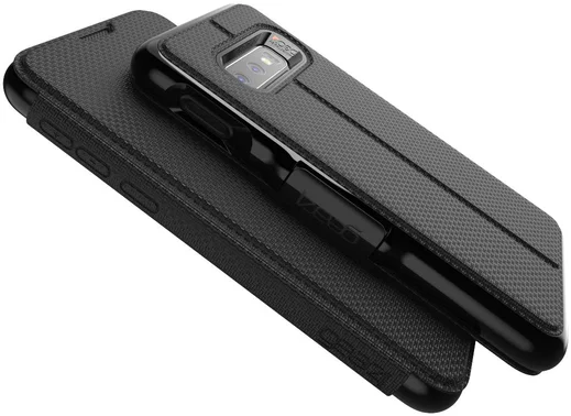 Gear4 D3O Oxford Book Case Hoesje Samsung Galaxy S10E Zwart afbeelding 4