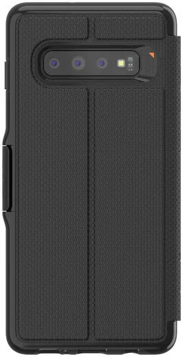 Gear4 D3O Oxford Book Case Hoesje Samsung Galaxy S10 Plus Zwart afbeelding 2