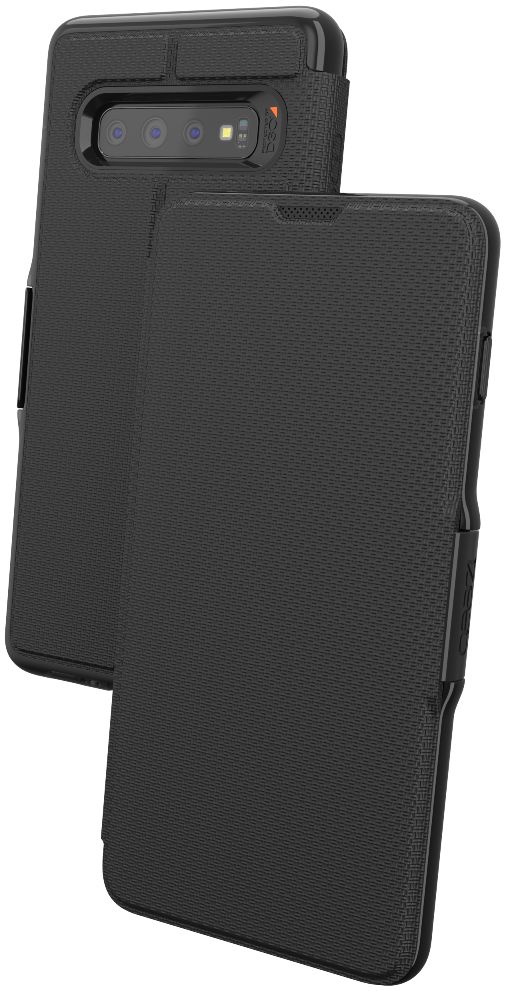 Gear4 D3O Oxford Book Case Hoesje Samsung Galaxy S10 Plus Zwart afbeelding 6
