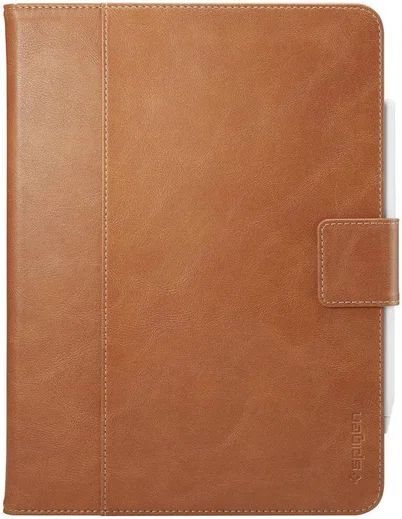 Spigen Stand Folio Apple iPad Pro 11 (2018) Hoes Bruin afbeelding 4