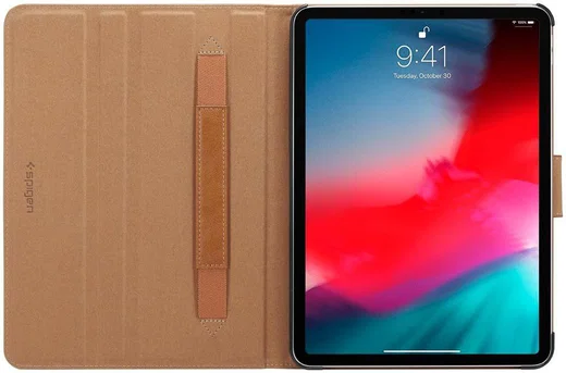 Spigen Stand Folio Apple iPad Pro 11 (2018) Hoes Bruin afbeelding 8