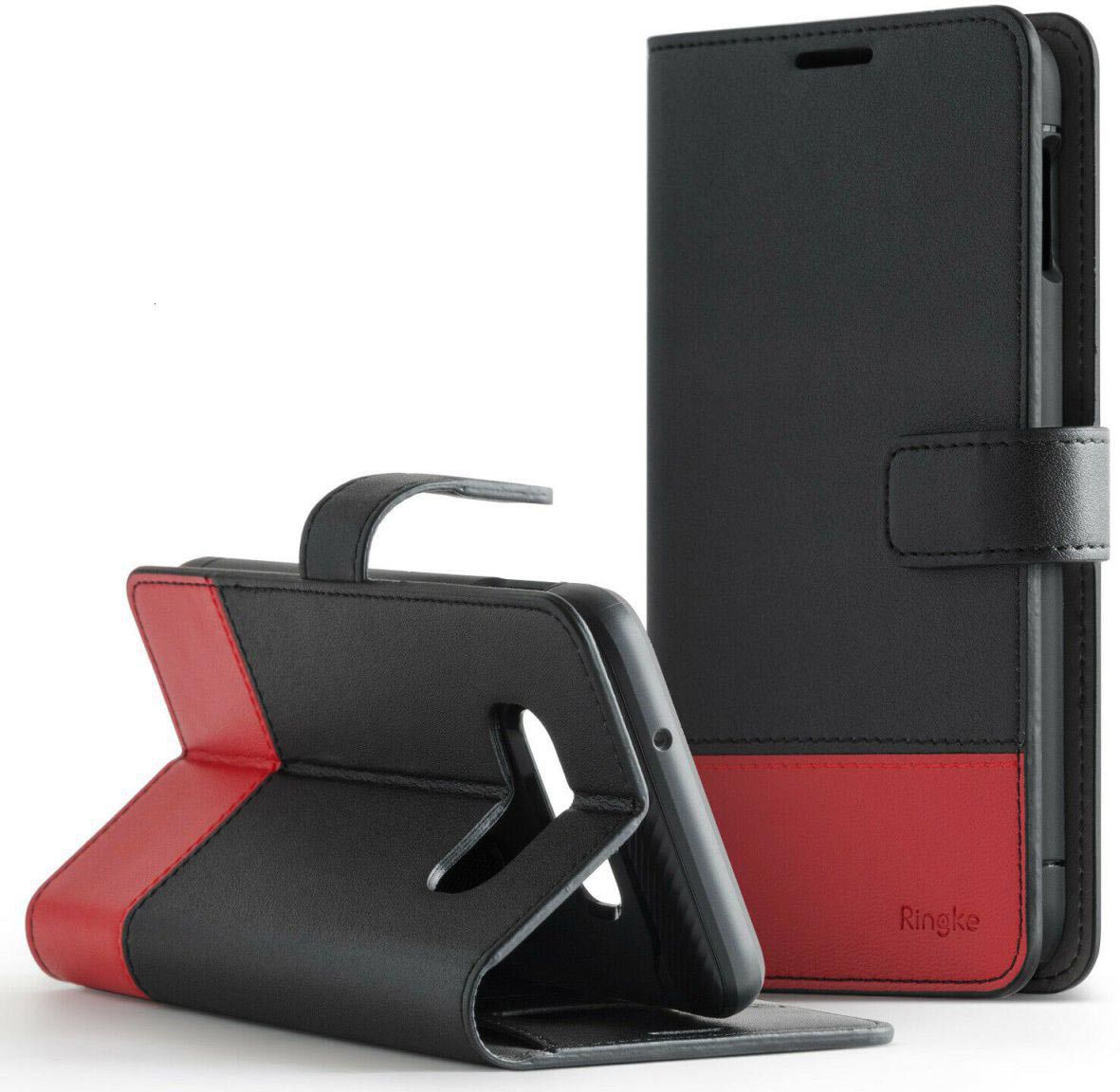 Ringke Wallet Samsung Galaxy S10 Plus Book Case Zwart afbeelding 1