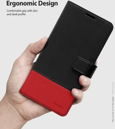 Ringke Wallet Samsung Galaxy S10 Plus Book Case Zwart afbeelding 6