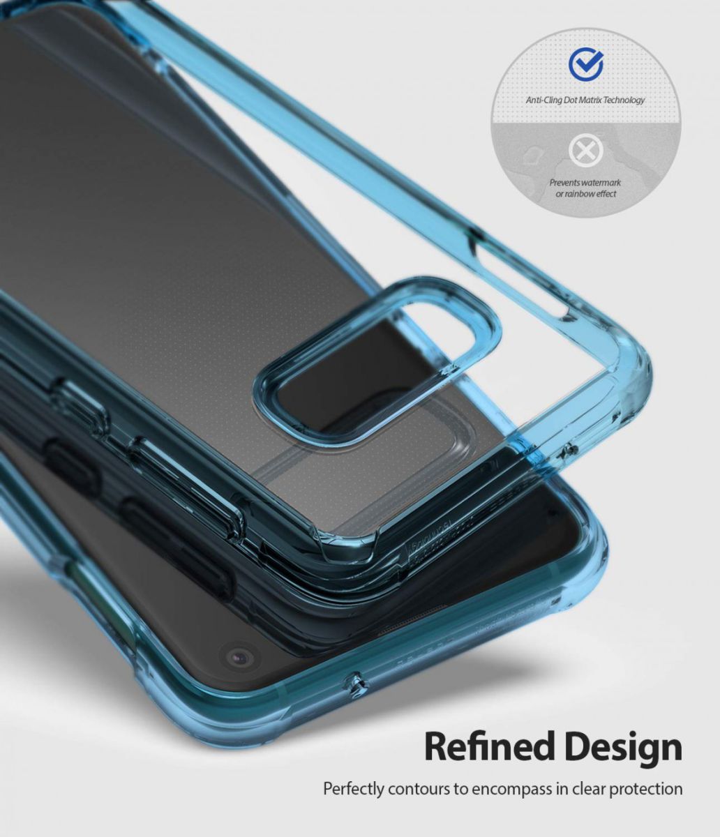 Ringke Fusion Samsung Galaxy S10E Hoesje Blauw afbeelding 2