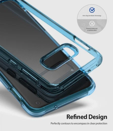 Ringke Fusion Samsung Galaxy S10E Hoesje Blauw afbeelding 2