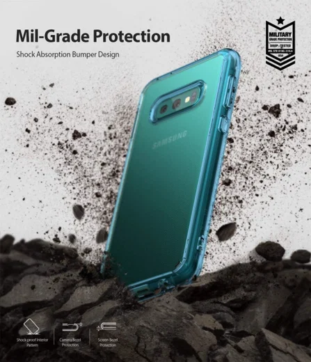 Ringke Fusion Samsung Galaxy S10E Hoesje Blauw afbeelding 4