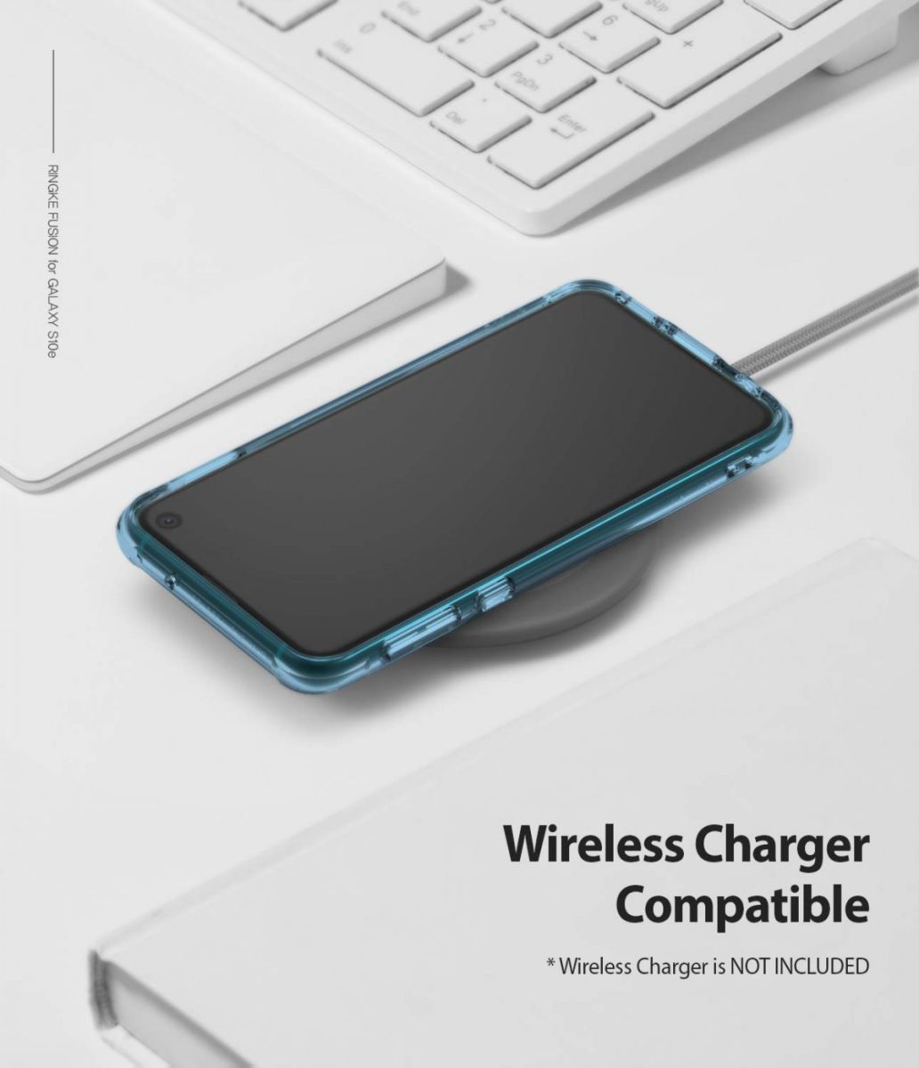 Ringke Fusion Samsung Galaxy S10E Hoesje Blauw afbeelding 5