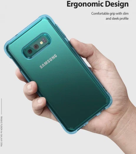 Ringke Fusion Samsung Galaxy S10E Hoesje Blauw afbeelding 6