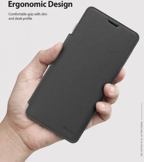 Ringke Wallet Fit Samsung Galaxy S10 Book Case Zwart afbeelding 9