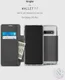 Ringke Wallet Fit Samsung Galaxy S10 Plus Book Case Grijs afbeelding 3